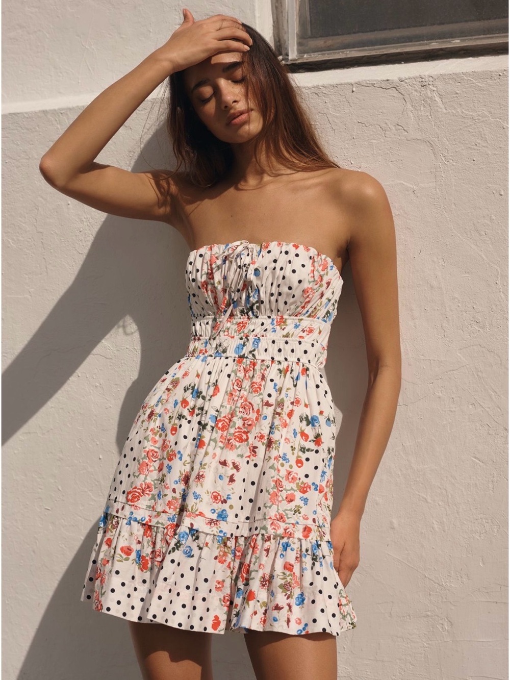 NWT Somerset Collection with Anthropologie Strapless Mini Dress